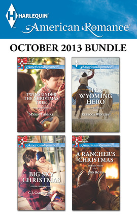 Title details for Harlequin American Romance October 2013 Bundle: Twins Under the Christmas Tree\Big Sky Christmas\Her Wyoming Hero\A Rancher's Christmas by Marin Thomas - Available